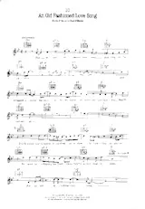télécharger la partition d'accordéon An old fashioned love song (Medium Rock) au format PDF