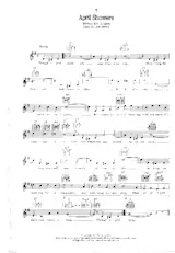 télécharger la partition d'accordéon April Showers (Interprète : Al Jolson) (Slow Fox) au format PDF