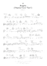 télécharger la partition d'accordéon Angela (Theme from : Taxi) (Slow) (Instrumentale) au format PDF