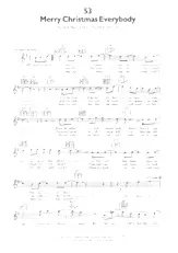 télécharger la partition d'accordéon Merry Christmas Everybody (Interprètes : Slade) (Medium Shuffle) au format PDF