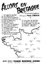 télécharger la partition d'accordéon Allons en Bretagne (Arrangement : Primo Corchia) (Pot Pourri de Marches) au format PDF