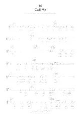 télécharger la partition d'accordéon Call me (Interprètes : Go West) (Disco Rock) au format PDF