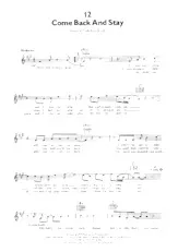 descargar la partitura para acordeón Come back and stay (Interprète : Paul Young) (Disco Rock) en formato PDF