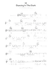 télécharger la partition d'accordéon Dancing in the dark (Disco Rock) au format PDF