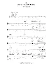 descargar la partitura para acordeón Deep in the heart of Texas (Interprète : Alvino Rey) (Fox Trot) en formato PDF