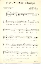 scarica la spartito per fisarmonica Hey Mister Banjo (Chant : Line Renaud) in formato PDF