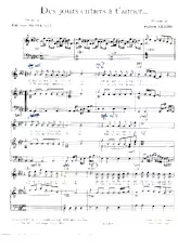 download the accordion score Des jours entiers à t'aimer in PDF format