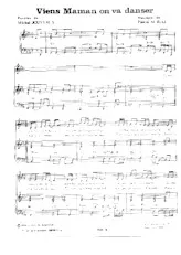 download the accordion score Viens maman on va danser (Chant : Noam) in PDF format
