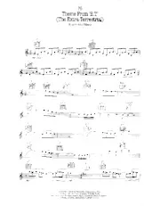 scarica la spartito per fisarmonica Theme from E T (The Extra Terrestrial) (Instrumentale) in formato PDF
