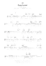 descargar la partitura para acordeón Easy Lover (Disco Rock) en formato PDF