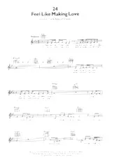 scarica la spartito per fisarmonica Feel like making love (Interprète : Roberta Flack) (Soul) in formato PDF