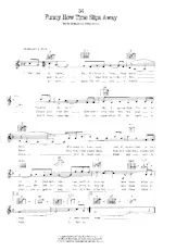 scarica la spartito per fisarmonica Funny how time slips away (Glen Campbell) (Country Slow) in formato PDF