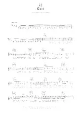 télécharger la partition d'accordéon Gold (Interprètes : Spandau Ballet) (Disco Rock) au format PDF