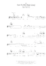 télécharger la partition d'accordéon Have you ever been lonely (Jim Reeves & Patsy Cline) (Rumba) au format PDF