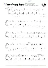 scarica la spartito per fisarmonica Sweet Georgia Brown (Arrangement : Hubert Klausner) (Accordéon) in formato PDF