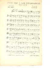descargar la partitura para acordeón J'irai pas à son enterrement (Chant : Tramel) (Chansonnette) en formato PDF