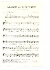 télécharger la partition d'accordéon Marie-Laurence (Chant : Bruno Clair / Victoria Marino) (Tango) au format PDF