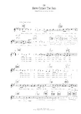 descargar la partitura para acordeón Here comes the sun (Interprètes : The Beatles) (Disco rock) en formato PDF