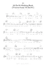 download the accordion score Hi de hi Holiday Rock (Interprètes : Paul Shane & The Yellowcoats) (Rock and Roll) in PDF format