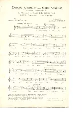 scarica la spartito per fisarmonica Deux coeurs Une valse in formato PDF