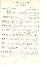 télécharger la partition d'accordéon La Garçonne (Chant : Georgel) (Chanson Réaliste) au format PDF