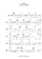scarica la spartito per fisarmonica I'm still waiting (Interprète : Diana Ross) (Slow) in formato PDF
