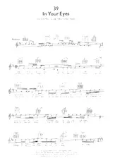 descargar la partitura para acordeón In your eyes (Interprète : George Benson) (Slow) en formato PDF