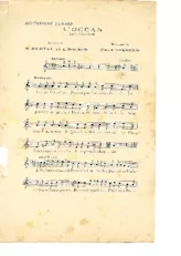 télécharger la partition d'accordéon L'océan (Chant : Adolphe Bérard) au format PDF