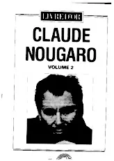télécharger la partition d'accordéon Livre d'Or : Claude Nougaro (Volume 2) (17 Titres) au format PDF