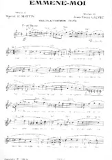 télécharger la partition d'accordéon Emmène Moi (Chant : Colette Renard) (Baïon) au format PDF