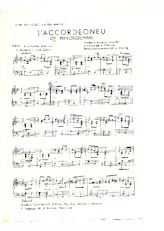 download the accordion score L'Accordéoneu (De trekorgelman) (Arrangement : George Rieding) (Chant : Bob Dechamps / Andrex) in PDF format
