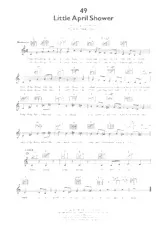 descargar la partitura para acordeón Little April shower (Slow Fox) en formato PDF