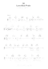 télécharger la partition d'accordéon Love and Pride (Interprète : Paul King) (Soul Reggae) au format PDF