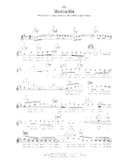 scarica la spartito per fisarmonica Mamma Mia (Chant : Abba) (Disco Rock) in formato PDF