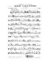 download the accordion score Adios Valentino (Paso Doble) in PDF format