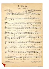 scarica la spartito per fisarmonica Lina (Chant : Claude Robin) (Samba) in formato PDF