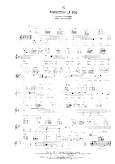 télécharger la partition d'accordéon Memories of you (Chant : Frank Sinatra) (Slow Fox) au format PDF
