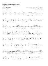 télécharger la partition d'accordéon Nights in white satin (Chant : The Moody Blues) (Slow Rock) au format PDF