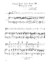 télécharger la partition d'accordéon Please don't talk about me when I'm gone (Chant : Dean Martin) (Slow Fox) au format PDF