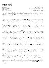 descargar la partitura para acordeón Proud Mary (Chant : Creedence Clearwater Revival) (Disco Rock) en formato PDF