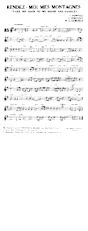 descargar la partitura para acordeón Rendez-moi mes Montagnes (Take me back to my boots and saddle) (Chant : Tino Rossi / Gene Autry) (Slow Fox) en formato PDF