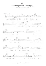 scarica la spartito per fisarmonica Running with the night (Disco Rock) in formato PDF