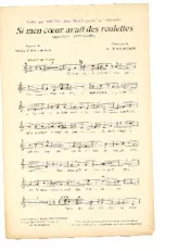 download the accordion score Si mon coeur avait des roulettes (Chant : Biscot) (Valse) in PDF format