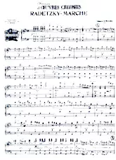 descargar la partitura para acordeón Radetzky Marche en formato PDF