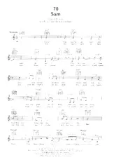télécharger la partition d'accordéon Sam (Chant : Olivia Newton John) (Valse Lente) au format PDF