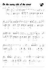 télécharger la partition d'accordéon On the sunny side of the street (Arrangement : Alexander Jekic) (Accordéon) au format PDF