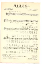 scarica la spartito per fisarmonica Miguel (Chant : Dalida / Miguel Amador) (Guaracha Mambo) in formato PDF