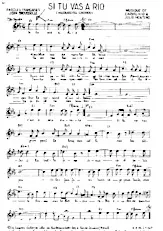 descargar la partitura para acordeón Si tu vas à Rio (Madureira Chorou) (Samba) en formato PDF