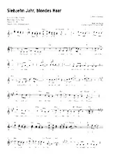 descargar la partitura para acordeón Siebzehn Jahr blondes Haar (Boléro) en formato PDF