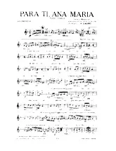 télécharger la partition d'accordéon Para Ti Ana-Maria (Orchestration : Albert Lasry) (Paso Doble) au format PDF